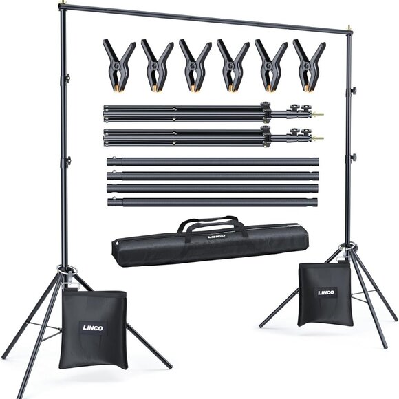 NWT🖤🔥Backdrop Stand Kit - Picture 1 of 8